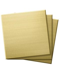 GRS HALF-HARD BRASS PRACTICE PLATE, PACK OF 3