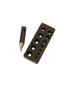 Collet Block Punch - Round Twelve Holes 5.00mm - 14.00mm 17Â°