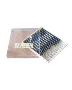 BUSCH HSS TWIST DRILL SET, 203HSS, 0.50MM TO 1.60MM