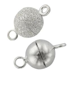 Silver Magnetic Clasps