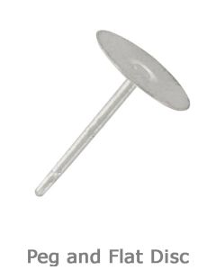 Earing Peg and Flat Disc 