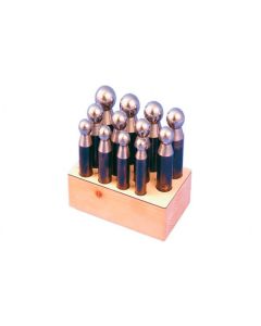 Punches on a Wooden Stand | 12 - 25mm Pack 12