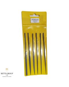 VALLORBE MIDGET NEEDLE FILE SET, CUT 2, 160MM, SET OF 6
