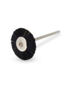 Bristle Wheel Brush Black