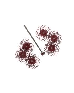 DISCS | 7 RED RADIAL DISCS + MD006 MANDREL