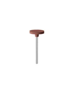EVEFLEX RUBBER ABRASIVE, MOUNTED, 715 WHEEL, BROWN, MEDIUM